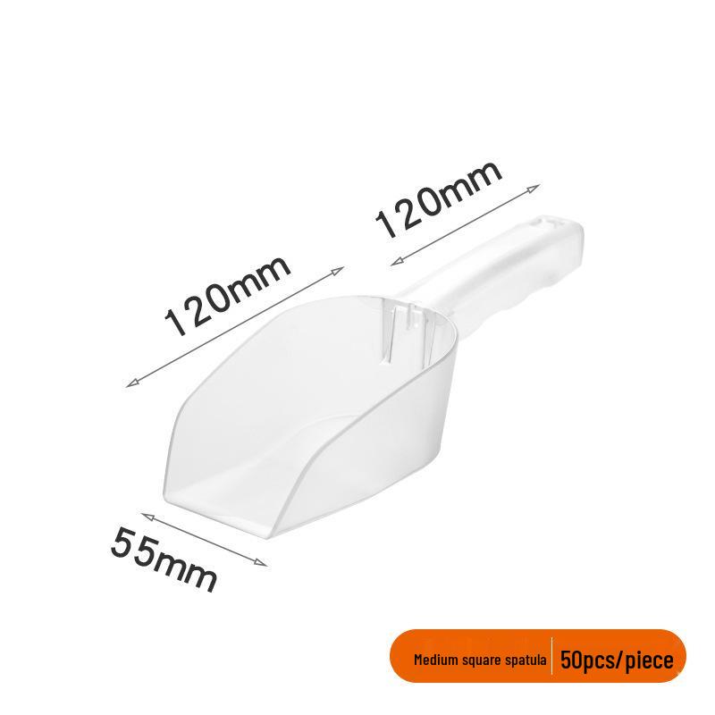 Thickened Plastic Multi-purpose Food Scoop for Ice, Popcorn, Flour, Rice, Feed, Dried Fruit, Tea, and Sugar.