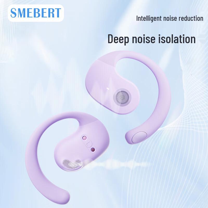 Shumanbert Coconut Ball Ear-Hook Bluetooth Earbuds