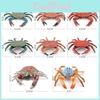 Marine Life Pvc Crab Model For Childrens Educational Aquarium Decor Toys