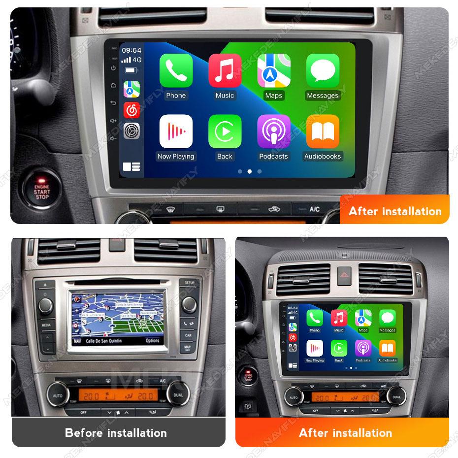 Toyota Avensis 2009-2015 Android GPS Navigation MP5 Bluetooth Player