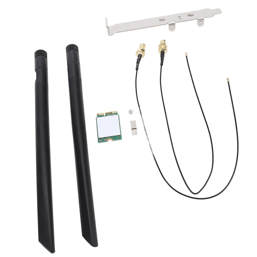 AX201NGW WiFi Card M.2 Interface 2.4Ghz 5Ghz 3000Mbps WiFi 6 Wireless Card for Win10 11 External