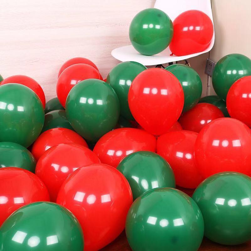 12-tums Förtjockade Snöflinga Julballonger för Dekorationer & Evenemang