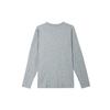 Nike T Shirts Men's Light Gray Crew Neck Moderate Straight Fit DD4755-084