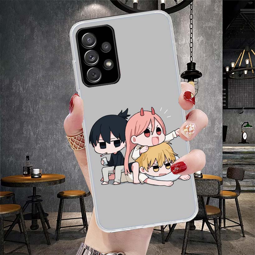 C-Chainsaw Mans Cute Soft Phone Case For Samsung Galaxy S22 S23 S24 S25 Edge S26 Ultra S20 FE S21 Plus + Fundas Coque Galaxy S20