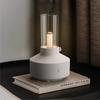 New 150ml Candle Light Shape Portable Table Desktop Usb Charge Ultrasonic Essential Oil Aroma Diffuser for Room Home