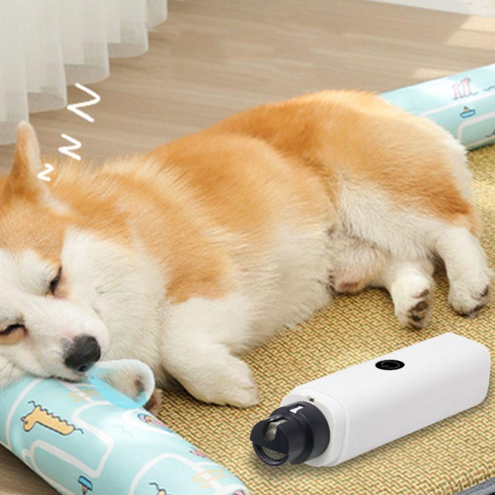USB Charging Pet Nail Clipper 3 Colors Pet Nail Trimmer Cat Grooming Clipper  For Cats Dogs