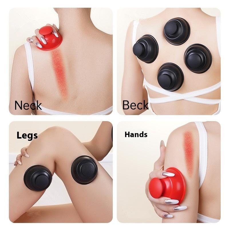 Anti-Cellulite Silicone Suction Cup Ventosas Massage Body Cups Vacuum Cupping Therapy Masajeador Face Sucker Slimming Jars