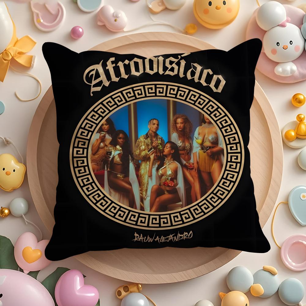 R-Rauw Alejandro singer-songwriter Cushion Cover Home & Car Multi-Scene Pillow Cover - Reversible, Soft & Durable for Daily Use