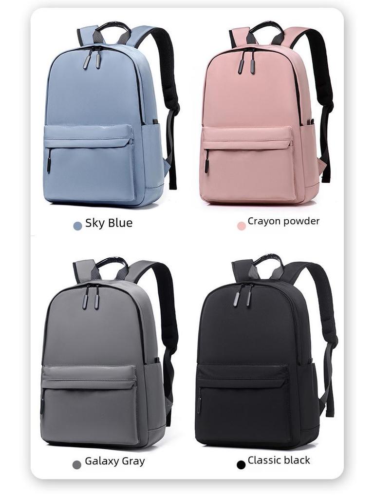 14-Inch Lightweight Waterproof Unisex Backpack for Casual or College Use