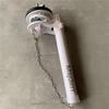 One Piece Toilet Flush Valve, Universal Toilet Repair Kit Complete 2 Inch Toilet Flapper/10 Inch High Toilet Overflow Tube White