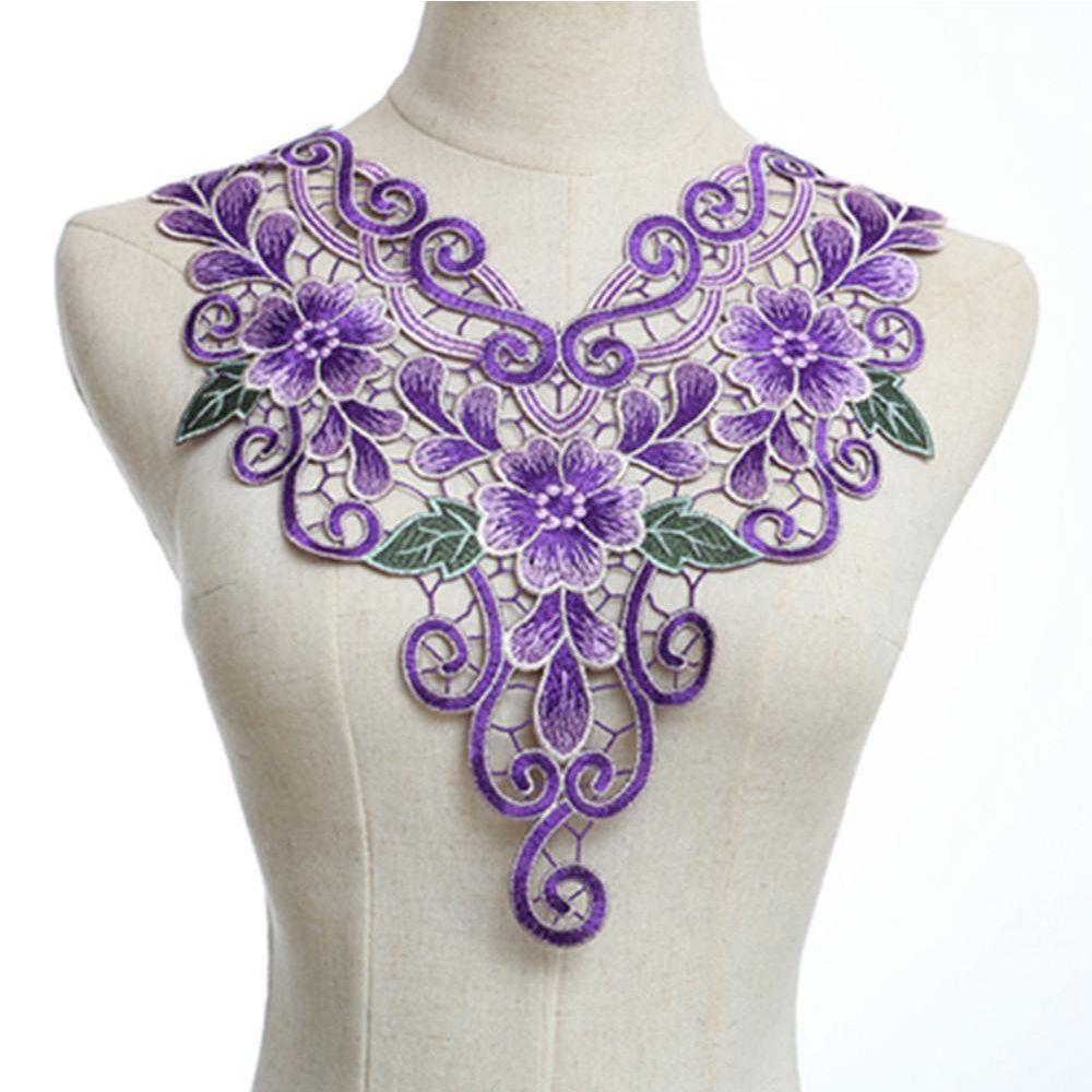 

Многоцветная аппликация на одежду с цветами, аппликация с вышивкой, аппликация, товары для творчества