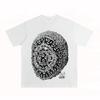 Kanyes American Retro Headgear Street Retro Hiphop Pure Cotton Trendy Shortsleeved Tshirt For Unisex And Unisex