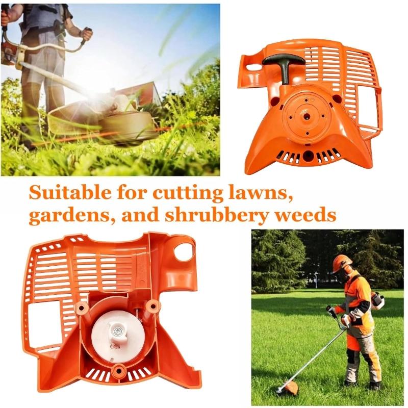 Heavy Duty Chainsaw Starter Weather Resistant ABS Nylon Build Low Fatigue Handle For FS50 FS56 FS40C Woodcutting