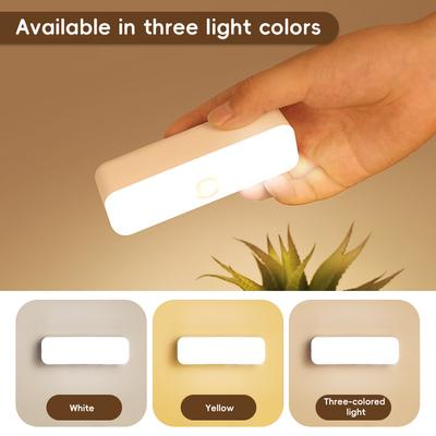 3 Modi LED-Nachtlichter USB-aufladbare Schreibtischlampe Büro Schlafzimmer Arbeitszimmer Lesen Magnetisches Licht Dimmbare Mini-Schlafsaallampen