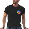 Microsoft Copilot AI Bawełniany T-shirt z okrągłym dekoltem 100% Bawełna AestheticClothes VintageClothes Duże Rozmiary Koszulki do Ćwiczeń dla Mężczyzn Styl Regularny