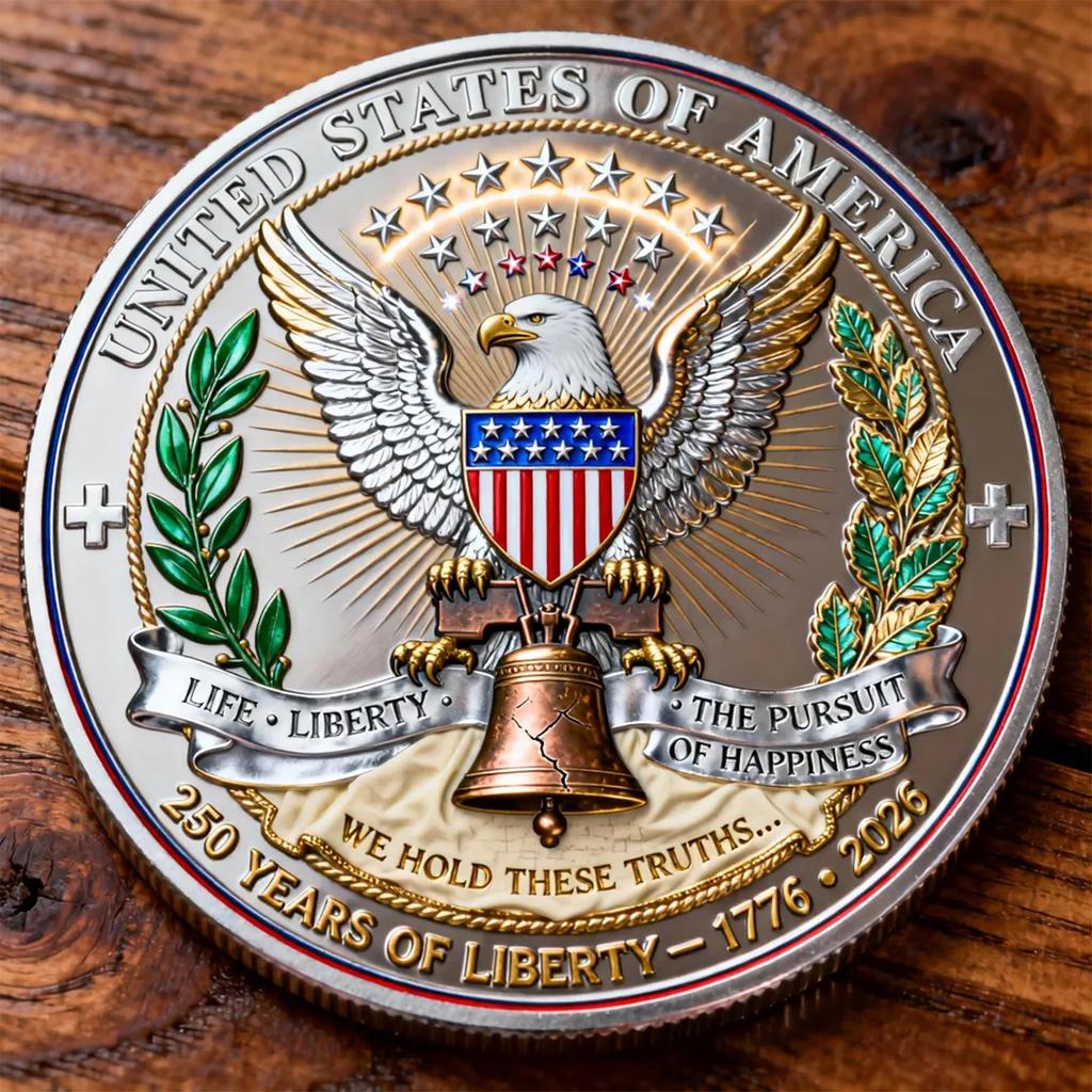 250th Anniversary Commemorative Coin Of The Declaration Of Independence