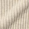 MUJI Andes Wool Mock Neck Size BA1P6A4A Women's Sweater, Oatmeal, S,