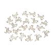20Pcs Paper Clips Iron Rustproof Lightweight Colorfast Multifunctional Deer Shape Cute Unique Paperclips for Office