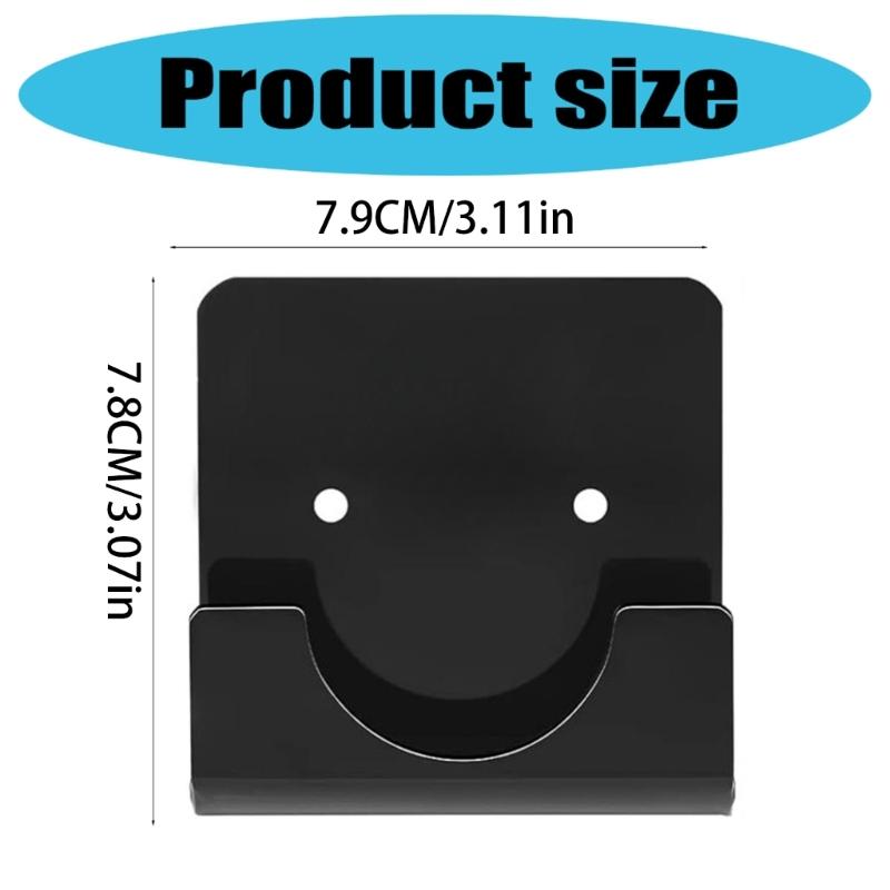 Set of 2 Multipurpose Tension Rod Holders with Adhesive Designs Portable Accessory for Enhances Space Efficiency