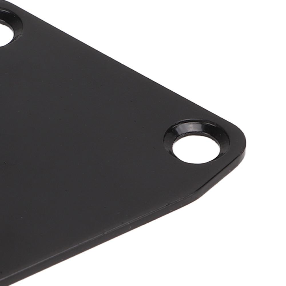

Metal Material Electric Guitar Neckplate Replacement Neck Plate Most Electric Guitars чёрный