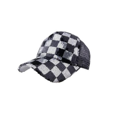 Baduk Chess Spangle Men's and Women's Mesh Cap Summer Mesh Hat