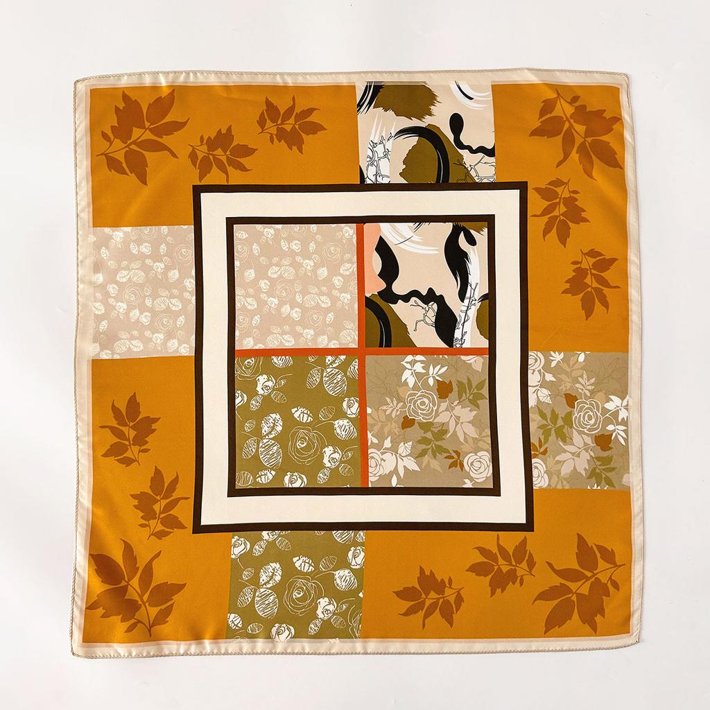 14 momme 100% Natural Twill Silk Scarf for Women Neck Double side Foulard Shawl Wrap Square Neckerchief Hijab Bandana Scarves