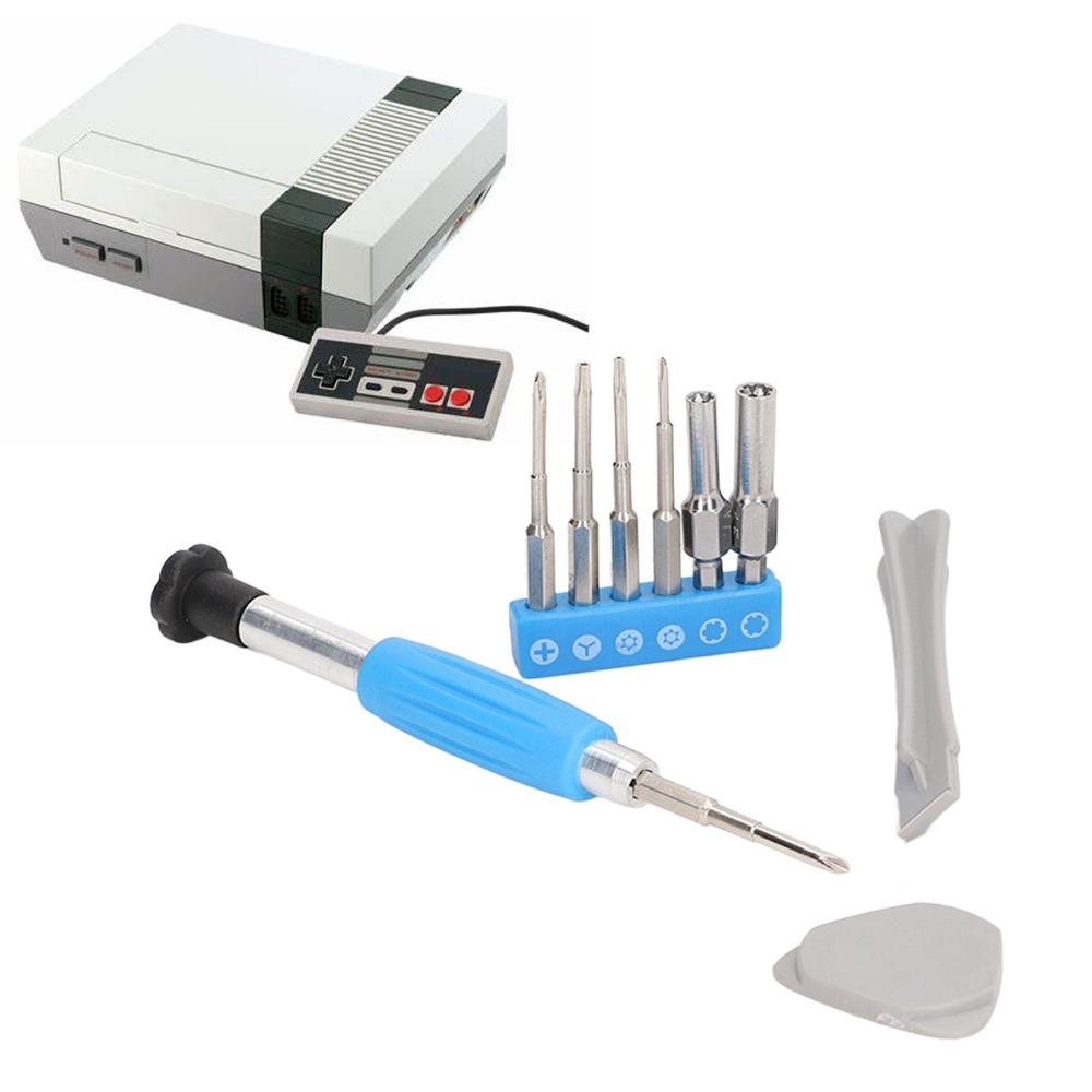 10 PCS T8 and T6 Torx Security Bits Torx Security Screwdriver Set  For Cartridges