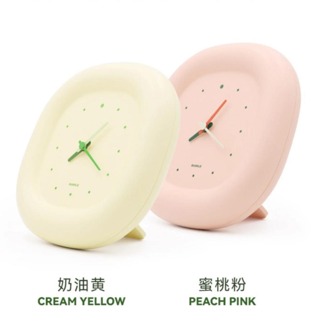 1 Stück hellgelbe Wanduhr, geräuschlos, zum Aufhängen, Kinderzimmeruhr, Dekoration für Arbeitszimmer, Wohnzimmer, Geschenkidee