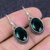 Natural Indicolite Tourmaline 925 Sterling Silver Jewelry Earring 1.38" U2l44