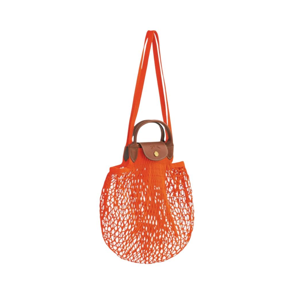 Longchamp Le Pliage Filet 38 Tote Bag Women Shoulder Bag Orange 10121HVH217