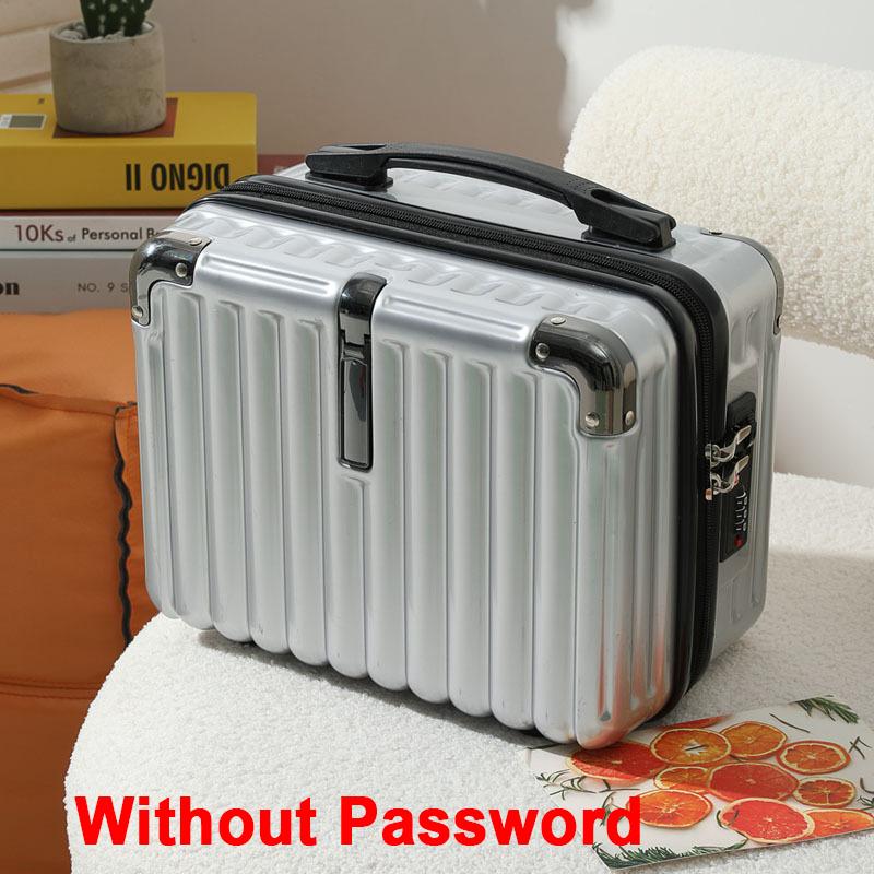 14 Inch Handheld Zipper Luggage Mini Waterproof Travel Suitcases New Portable Luggage Storage Boxes Makeup Suitcase Kids Luggage
