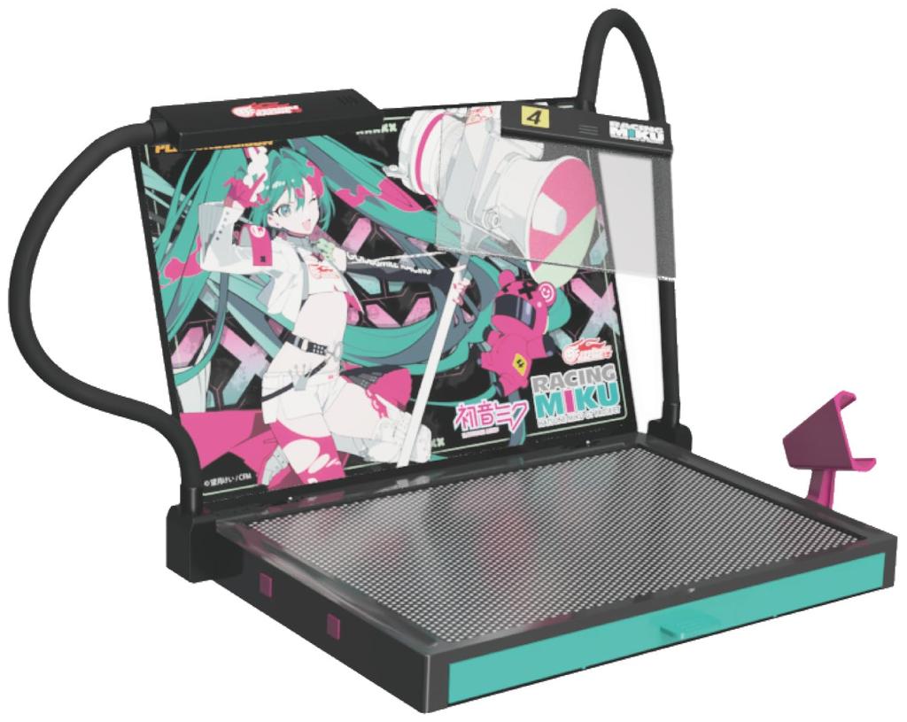 Plamo Improvement Committee Plamokojo Workstation Pro Racing Miku 2025 Hobby Tool Ver. 2.0 Ver. PMKJ-RM06