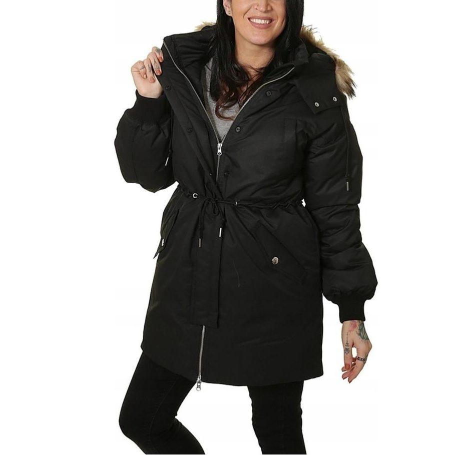 Converse Down Jacket Winter Women's Black 10019430-A02