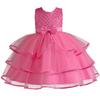 1. Juni Kinder Performance Puffy Kleider Mädchen Mesh Prinzessin Kleider Blumenmädchen Hochzeit Walking Weihnachtskostüme