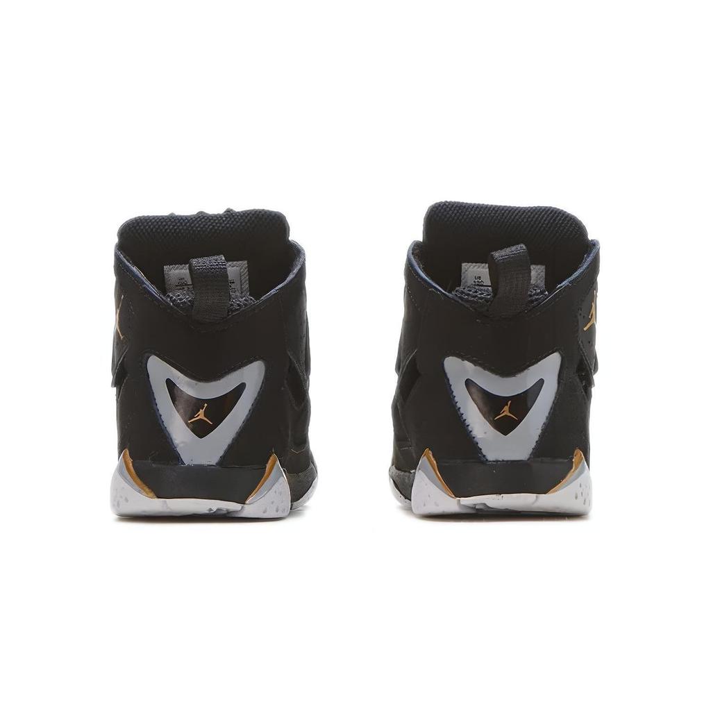 Jordan True Flight Black Wolf Grey Metallic Gold TD 343797-070