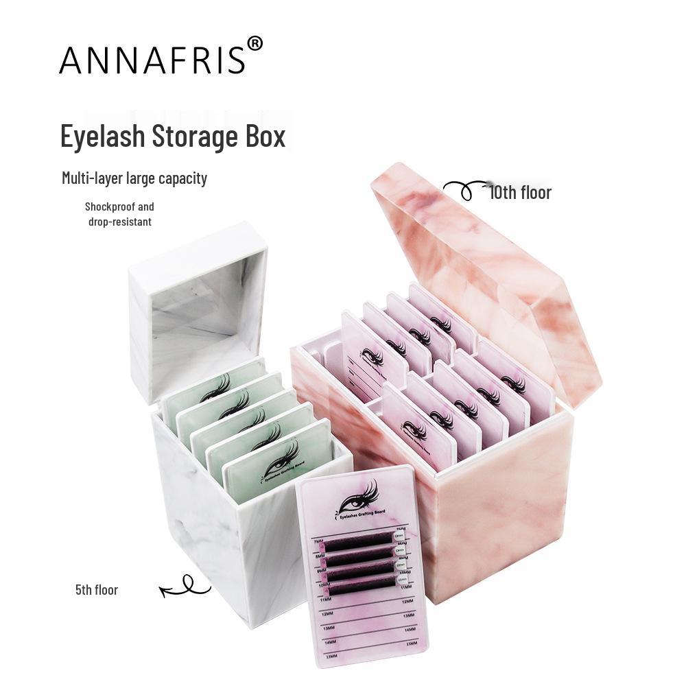

Acrylic Eyelash Extension Storage Box - 5/10 Layer, Large Capacity