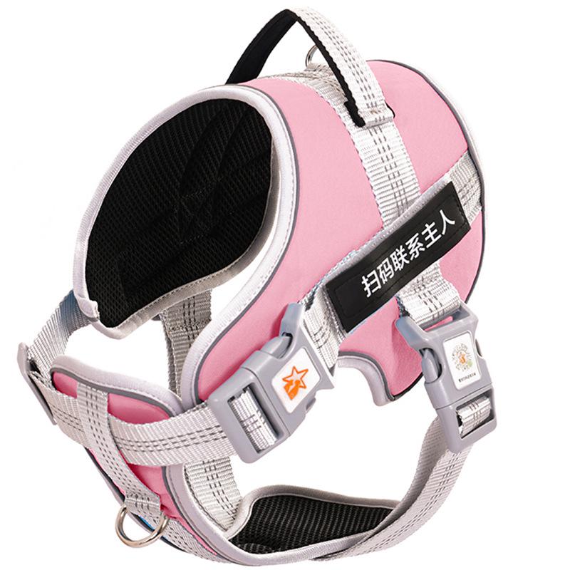 Adjustable Explosion-Proof Dog Leash and Harness for Walking