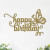 Happy Birthday Cutting Dies Scrapbooking Stencils Carbon Steel Die Cut Templates for Card Making Photo Album Decoration