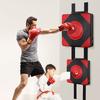 Boxing Punch Target PU Leather Boxing Training Sandbag Adjustable Height Wall Punching Pad Wall Sandbag for Fitness Taekwondo