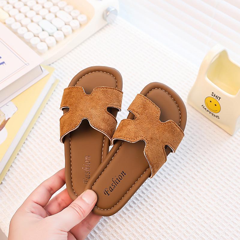 Slippers voor meisjes, Platte Sandalen, Schoenen met Zachte Zool