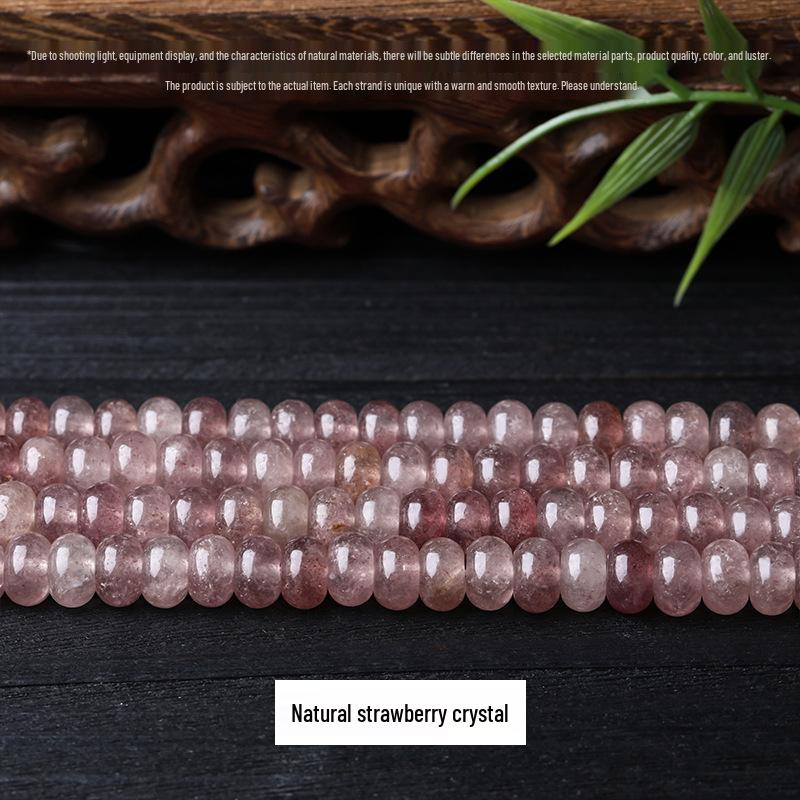 8x5mm Chalcedony Crystal Agate Natural Stone Abacus Beads for DIY Jewelry Necklace/Bracelet