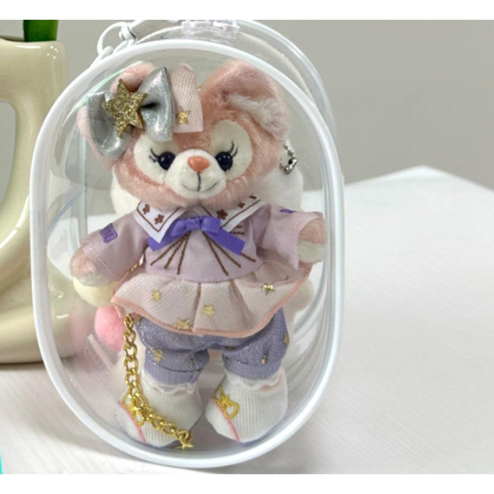 

Сумка для прогулок для младенцев 20 см, ПВХ-дисплей с высокой прозрачностью, холст, виниловая плюшевая игрушка-подвеска, сумка для сушки на солнце для использования на открытом воздухе чёрный