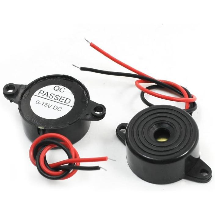 uxcell 2Pcs DC 6-15V HYD-2312 Active Electronic Alarm Buzzer Sounder
