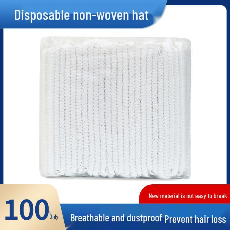 Men s Disposable Non-Woven Chef Hat - Dustproof Kitchen Cooking Cap Default Option