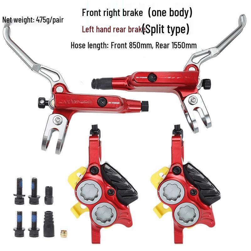 Lishi Mountain Bike Four-Piston Hydraulic Disc Brake