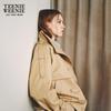 Teenie Weenie Women's Minimalist Commuter Trench Jacket