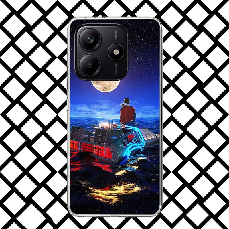 Back To The Future TV Phone Case for Xiaomi Redmi Note 15 14 14S 13 12 12S 11 Pro Plus 11E 11T 11S 10S 5G Soft Cover Fundas Redm