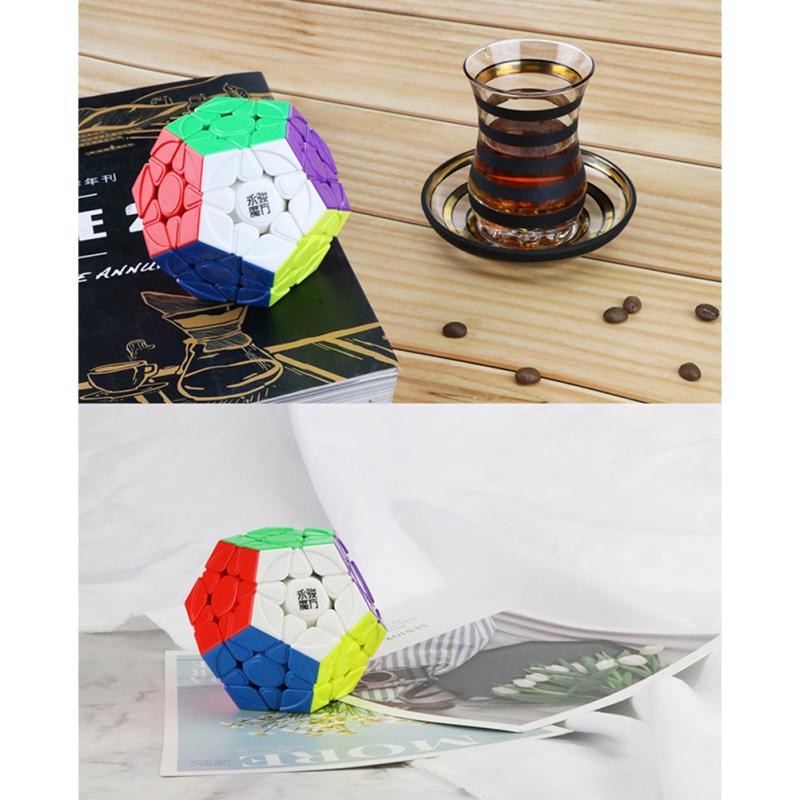 Yongjun Magic Cube Yuhu M Magnetic Megaminx Magic Cube Smooth Speed Cube Educational Toy