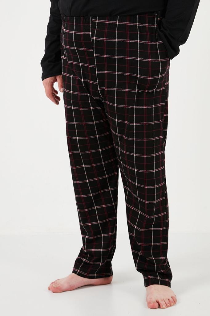 Men's Plus Size Plus Size Pajama Set Cotton Regular Fit Plus Size Pajama Set Men's Pajama Set