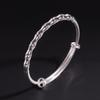 [Bamboo Joint Sliding Bangle Bracelet Simple Comfort Lucky Design Adjustable Versatile Gift for Women]
